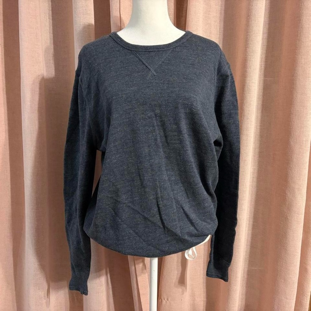 J. Crew oversized crewneck pullover sweatshirt 100% Cotton Large